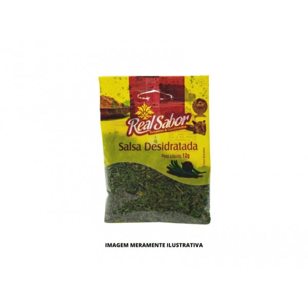 TEMPERO - REAL SABOR - 12g - SALSA DESIDRATADA - CX50